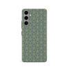Samsung Galaxy S24 Curved Art Deco Phone Case - Green