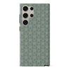 Samsung Galaxy S24 Ultra Curved Art Deco Phone Case - Green
