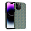 iPhone 15 Pro Max Curved Art Deco Phone Case in Green
