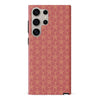Samsung Galaxy S24 Ultra Curved Art Deco Phone Case - Red