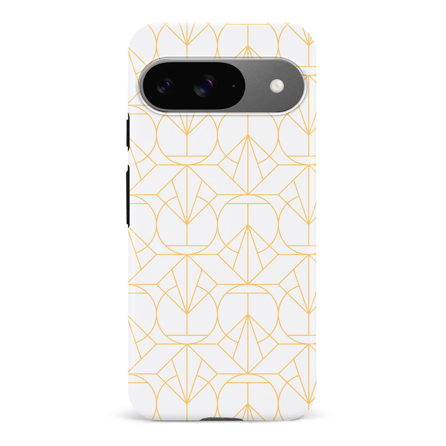 Opulent Art Deco Phone Case - White