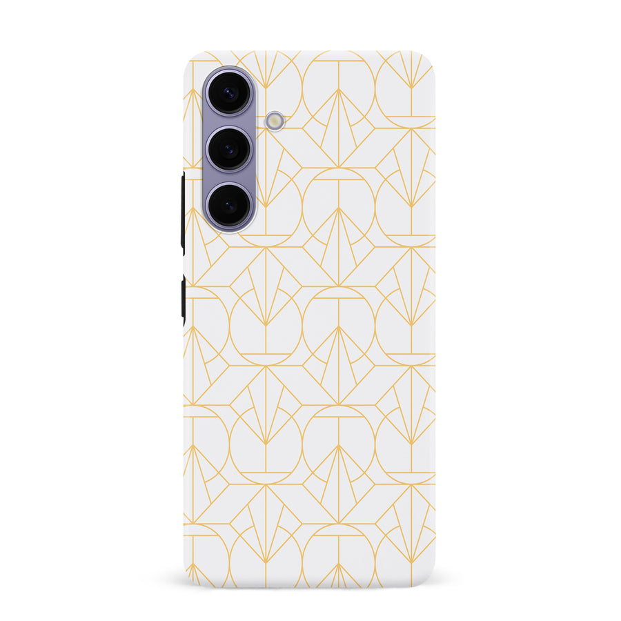 Opulent Art Deco Phone Case - White