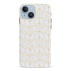 iPhone 15 Opulent Art Deco Phone Case in White