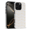 iPhone 16 Pro Max Opulent Art Deco Phone Case in White