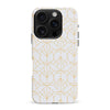 iPhone 16 Pro Max Opulent Art Deco Phone Case in White