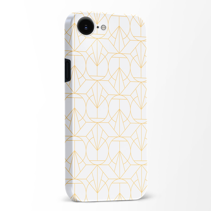 Opulent Art Deco Phone Case - White