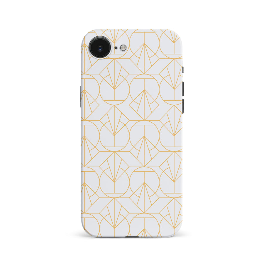 Opulent Art Deco Phone Case - White