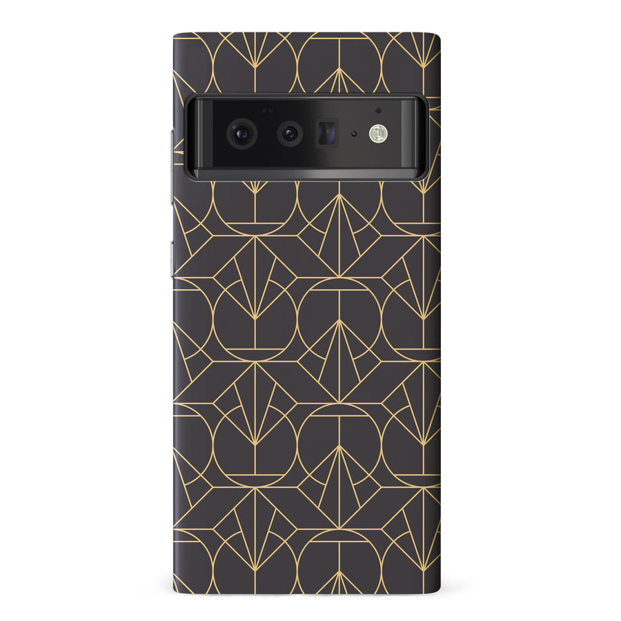 Google Pixel 6 Pro Opulent Art Deco Phone Case in Black
