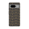 Google Pixel 8 Opulent Art Deco Phone Case in Black