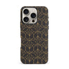 iPhone 16 Pro Opulent Art Deco Phone Case in Black
