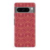 Google Pixel 8 Pro Opulent Art Deco Phone Case in Red