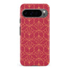 Google Pixel 9 Pro Opulent Art Deco Phone Case in Red