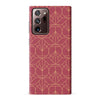 Samsung Galaxy Note 20 Ultra Opulent Art Deco Phone Case in Red