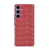 Samsung Galaxy S24 Plus Opulent Art Deco Phone Case - Red