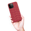iPhone 15 Pro Max Opulent Art Deco Phone Case in Red