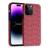 iPhone 15 Pro Max Opulent Art Deco Phone Case in Red