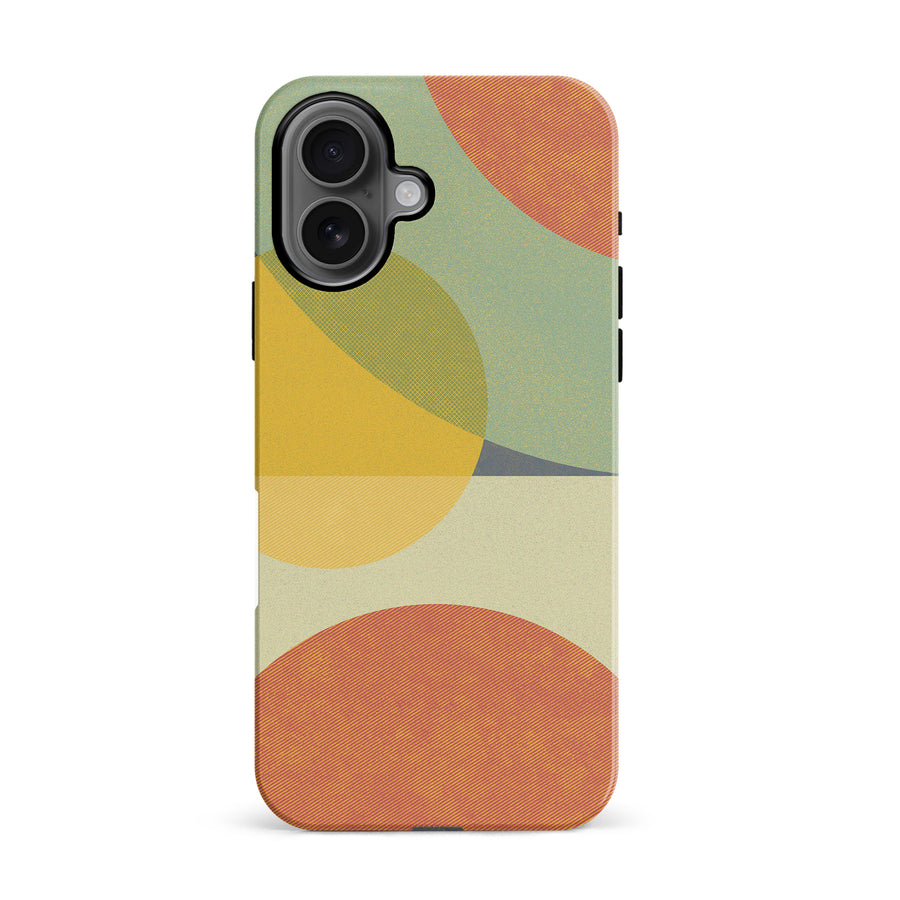 iPhone 16 Circles Phone Case