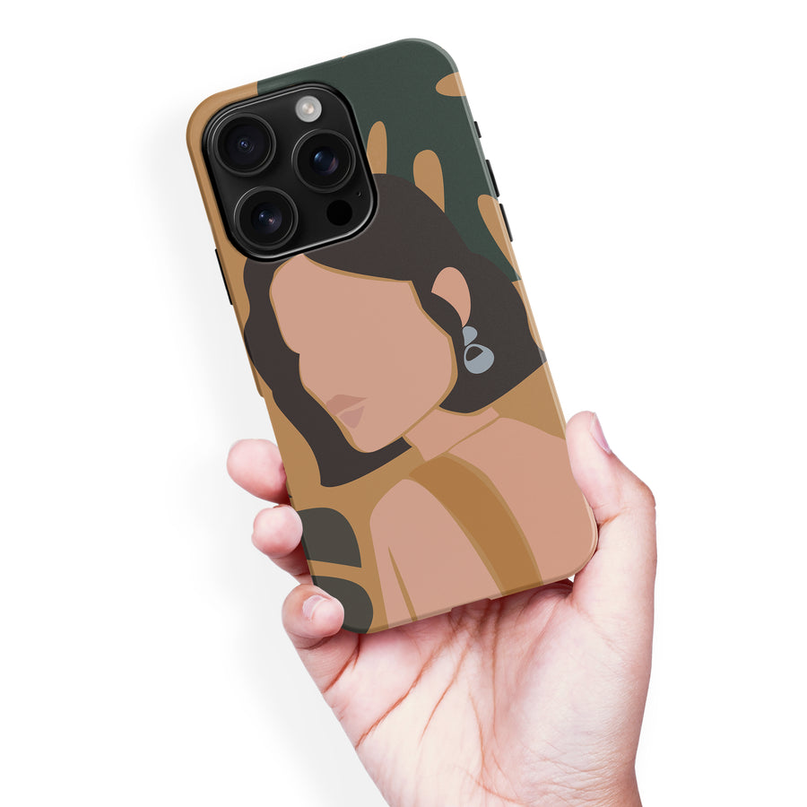 iPhone 16 Pro Max Minimalist Woman Phone Case