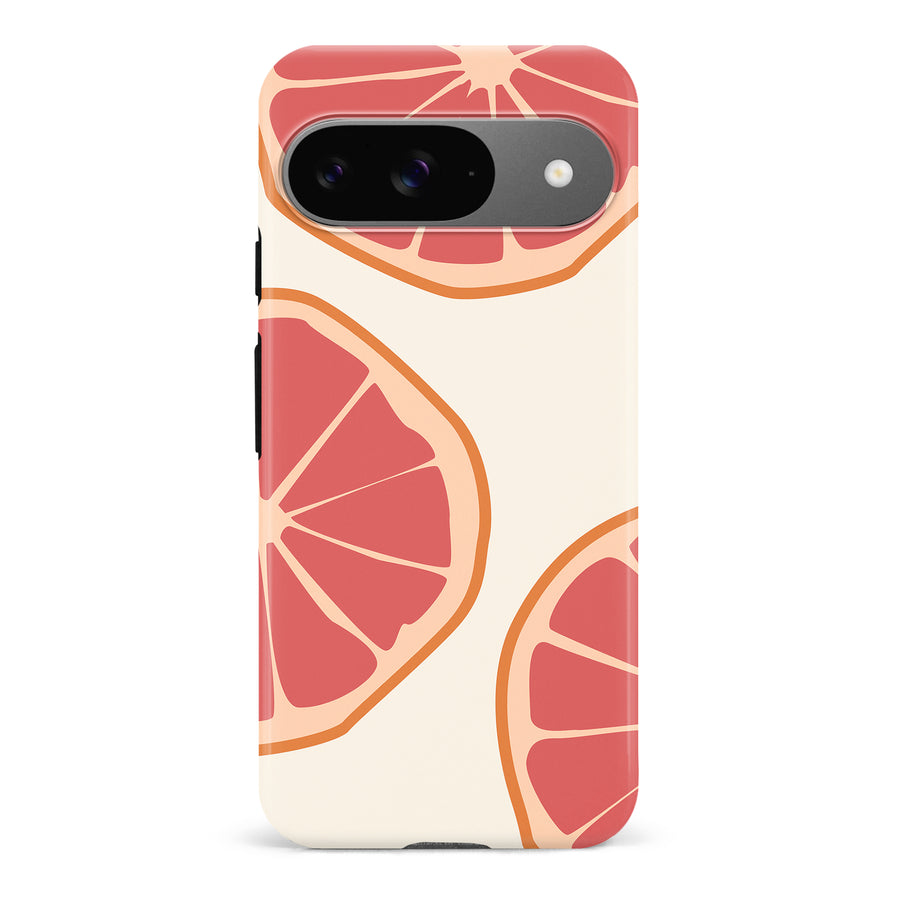 Google Pixel 9 Grapefruit Phone Case