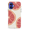 iPhone 16 Plus Grapefruit Phone Case