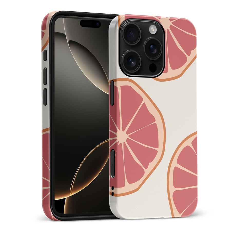 iPhone 16 Pro Max Grapefruit Phone Case