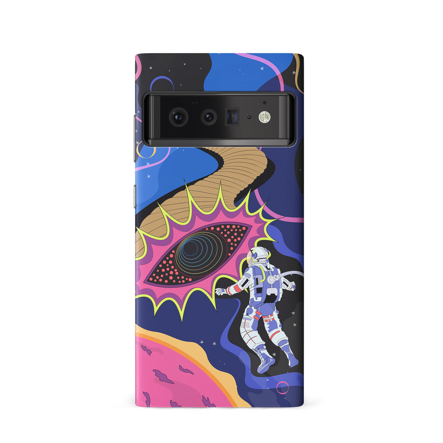 Google Pixel 6 A Space Oddity Psychedelic Phone Case