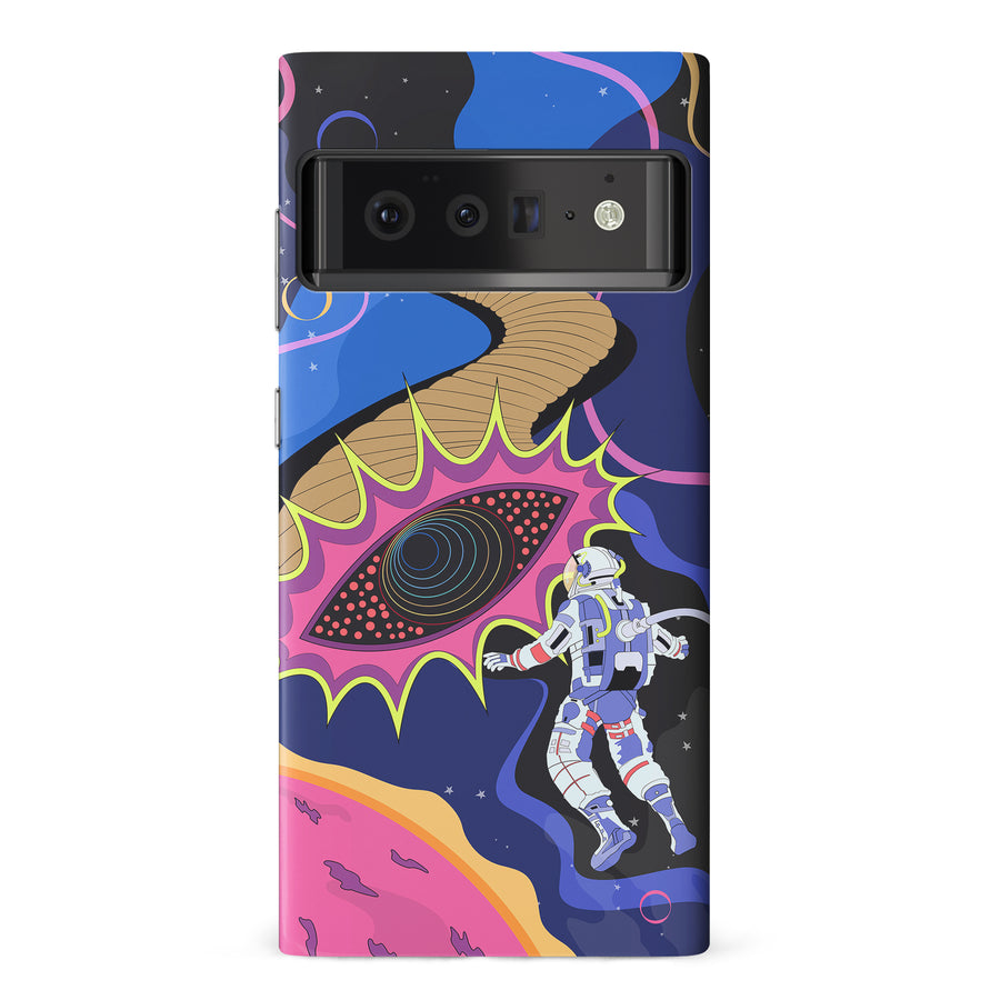 Google Pixel 6 Pro A Space Oddity Psychedelic Phone Case