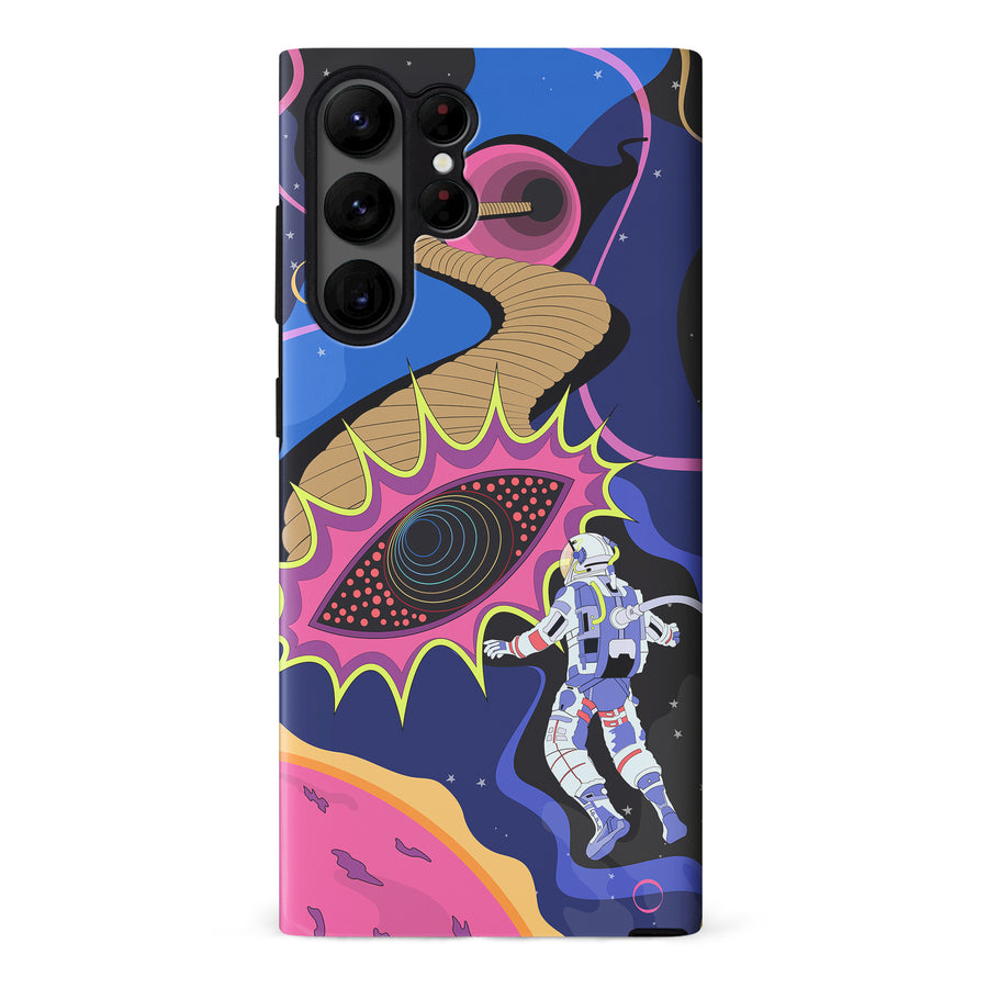 Samsung Galaxy S23 Ultra A Space Oddity Psychedelic Phone Case