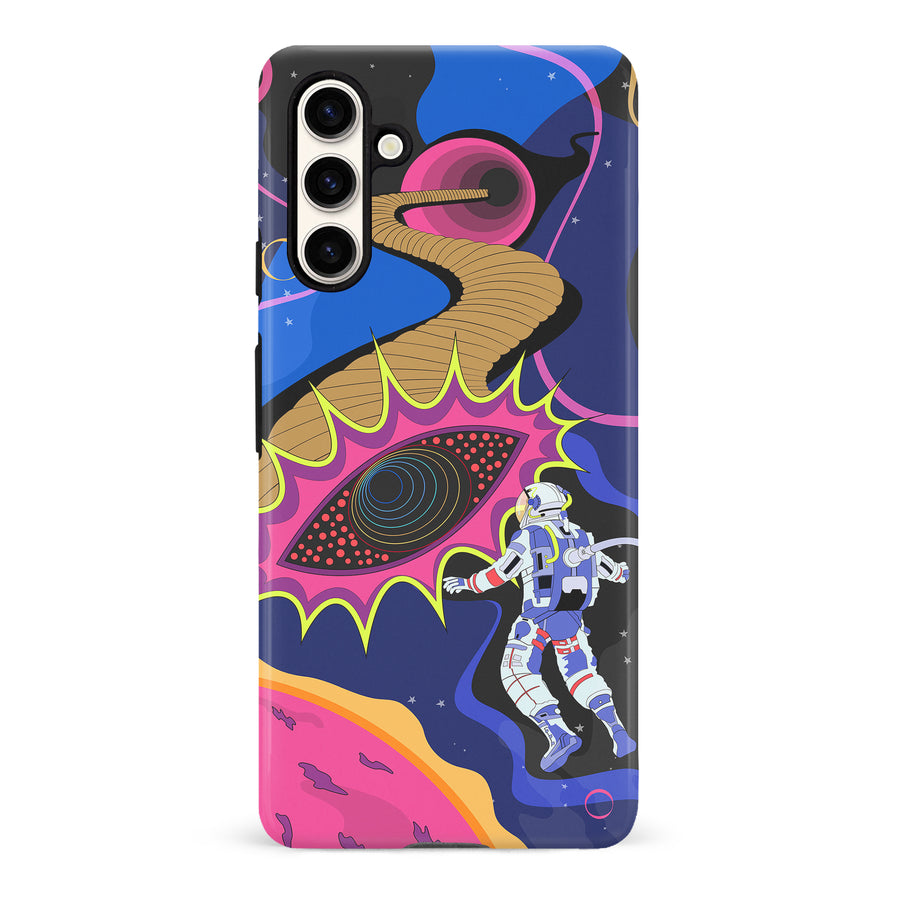 Samsung Galaxy S23 FE A Space Oddity Psychedelic Phone Case