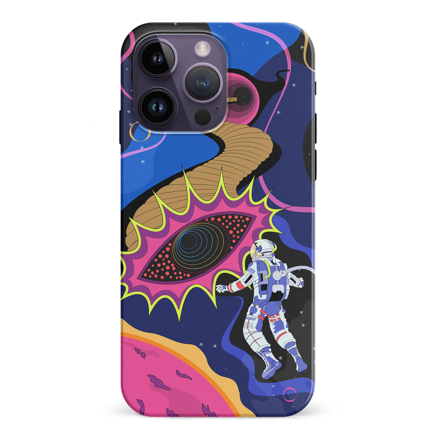 iPhone 15 Pro A Space Oddity Psychedelic Phone Case