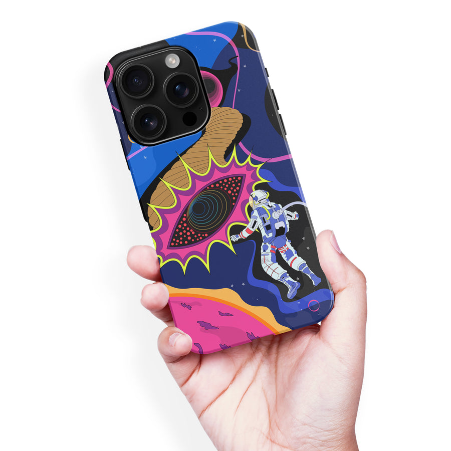 iPhone 16 Pro Max A Space Oddity Psychedelic Phone Case