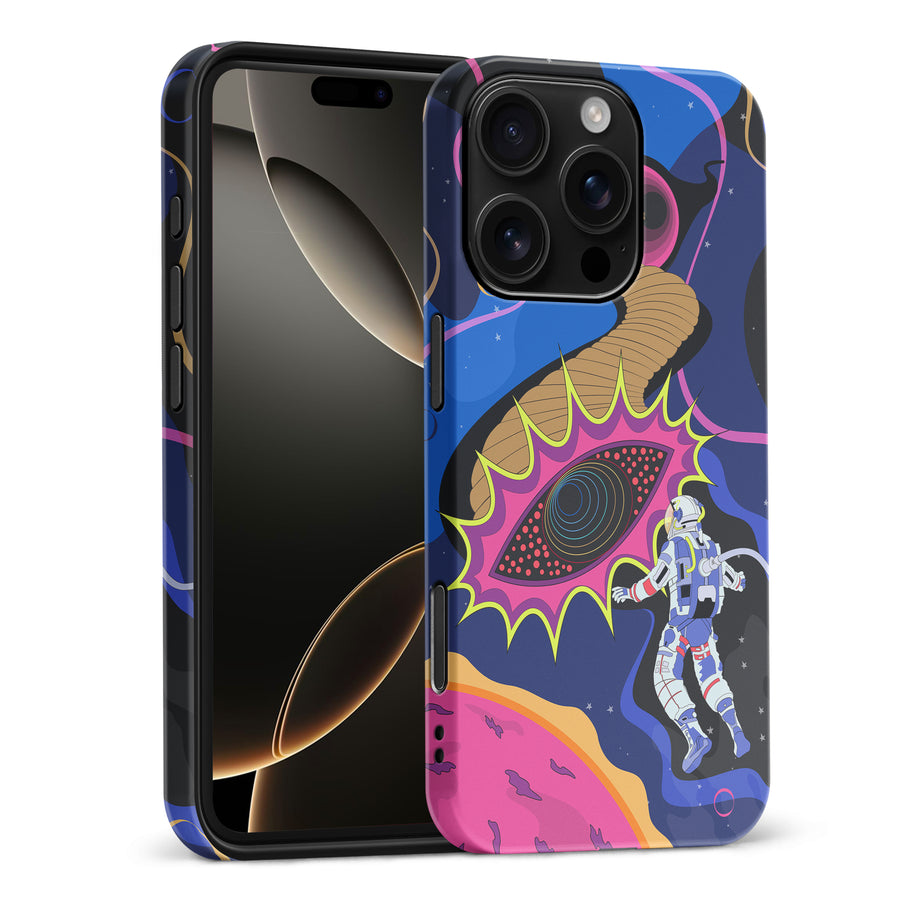 iPhone 16 Pro Max A Space Oddity Psychedelic Phone Case