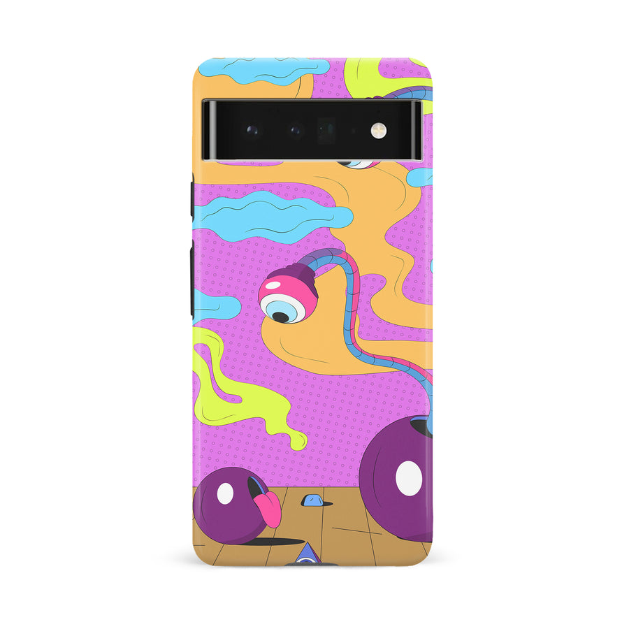 Google Pixel 6A Salvador's Psychedelic Surprise Phone Case