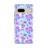 Google Pixel 7 Magic Mushrooms Psychedelic Phone Case