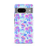 Google Pixel 8 Magic Mushrooms Psychedelic Phone Case