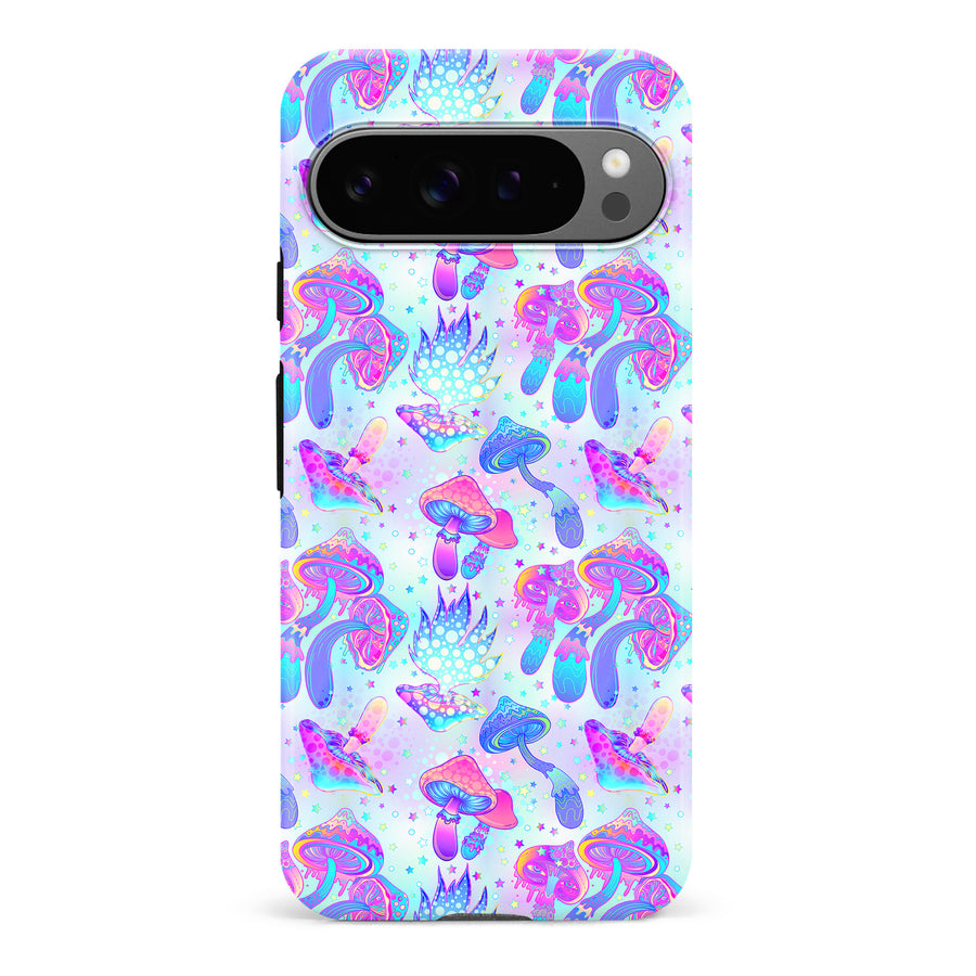 Google Pixel 9 Pro Magic Mushrooms Psychedelic Phone Case