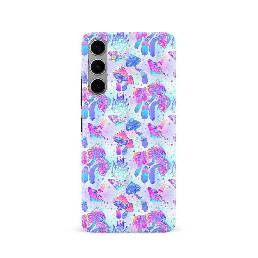 Samsung Galaxy S24 Magic Mushrooms Psychedelic Phone Case