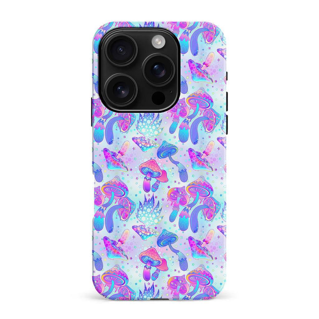 iPhone 16 Pro Max Magic Mushrooms Psychedelic Phone Case