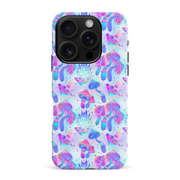 iPhone 16 Pro Max Magic Mushrooms Psychedelic Phone Case