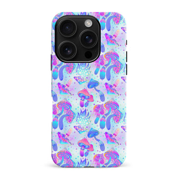 iPhone 16 Pro Max Magic Mushrooms Psychedelic Phone Case