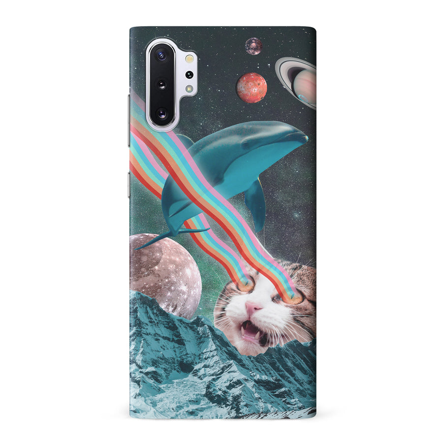 Samsung Galaxy Note 10 Pro Cats in Space Psychedelic Phone Case