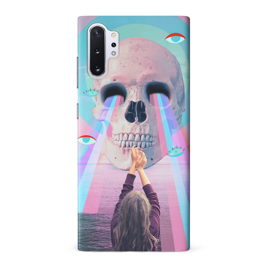 Samsung Galaxy Note 10 Plus Skull with Lasers Phone Case