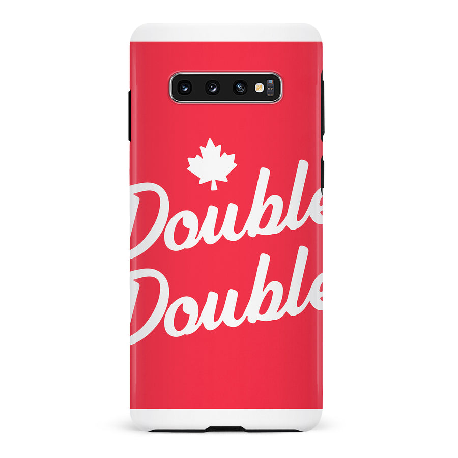 Maple Leaf Forever Canadiana Phone Case for Samsung Galaxy S10