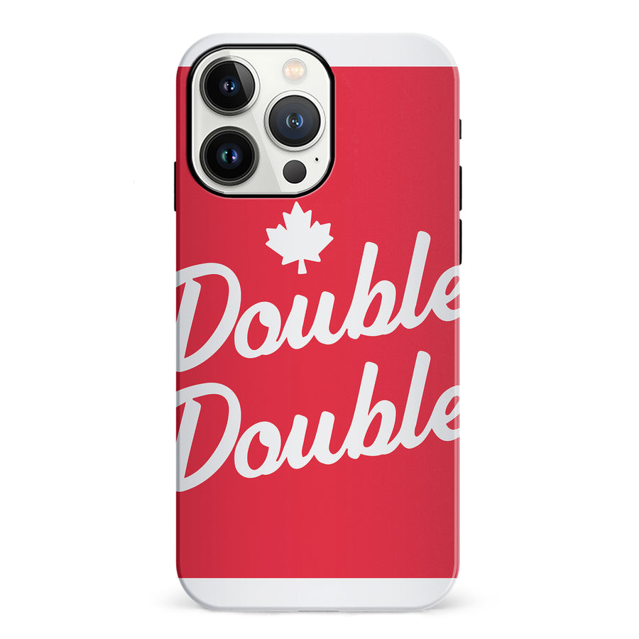 Double Double Canadiana Phone Case for iPhone 13 Pro
