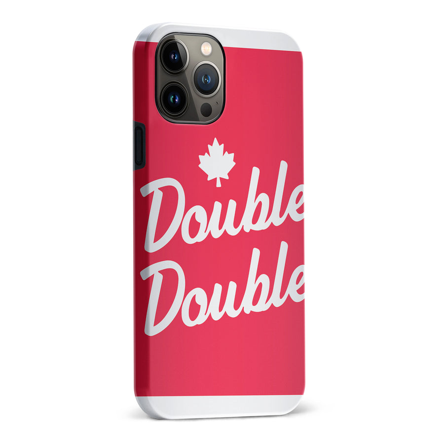 Double Double Canadiana Phone Case for iPhone 13 Pro Max