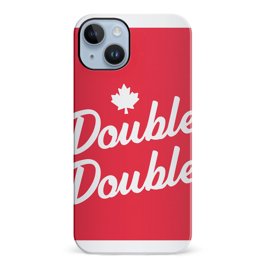 Double Double Canadiana Phone Case for iPhone 14 Plus