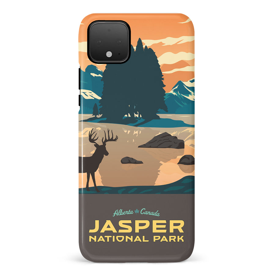 Google Pixel 4 Jasper National Park Canadiana Phone Case
