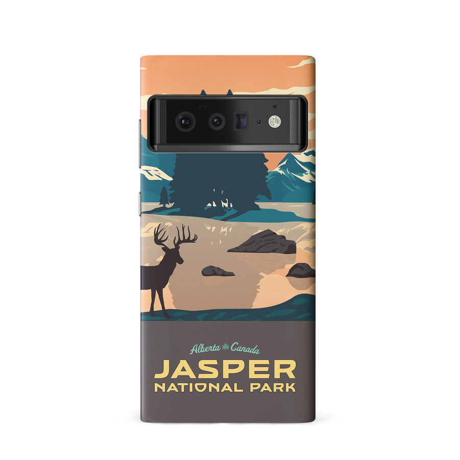 Google Pixel 6 Jasper National Park Canadiana Phone Case