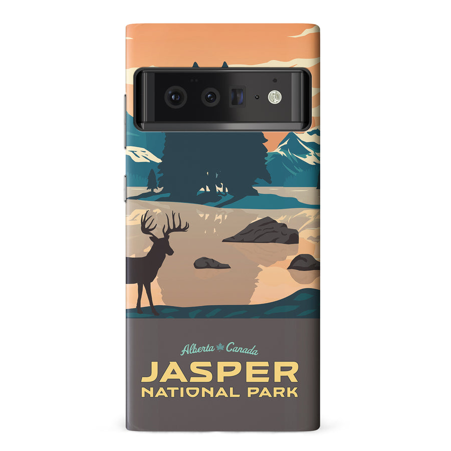 Google Pixel 6 Pro Jasper National Park Canadiana Phone Case