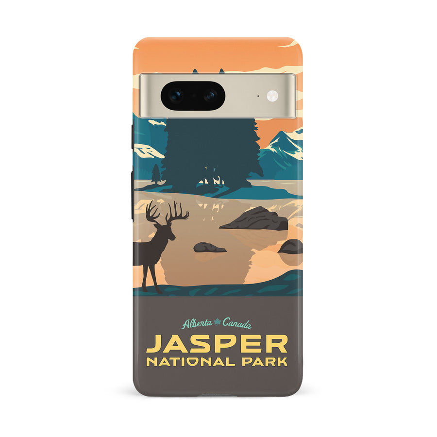 Google Pixel 7 Jasper National Park Canadiana Phone Case